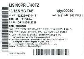 Lisinopril and hydrochlorothiazide