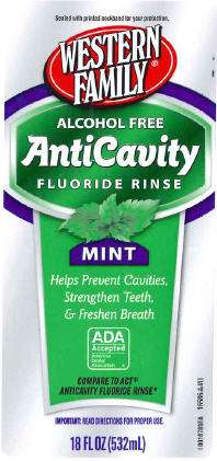 Anticavity Fluoride Rinse