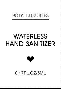 Body Luxuries Waterless Hand Sanitizer