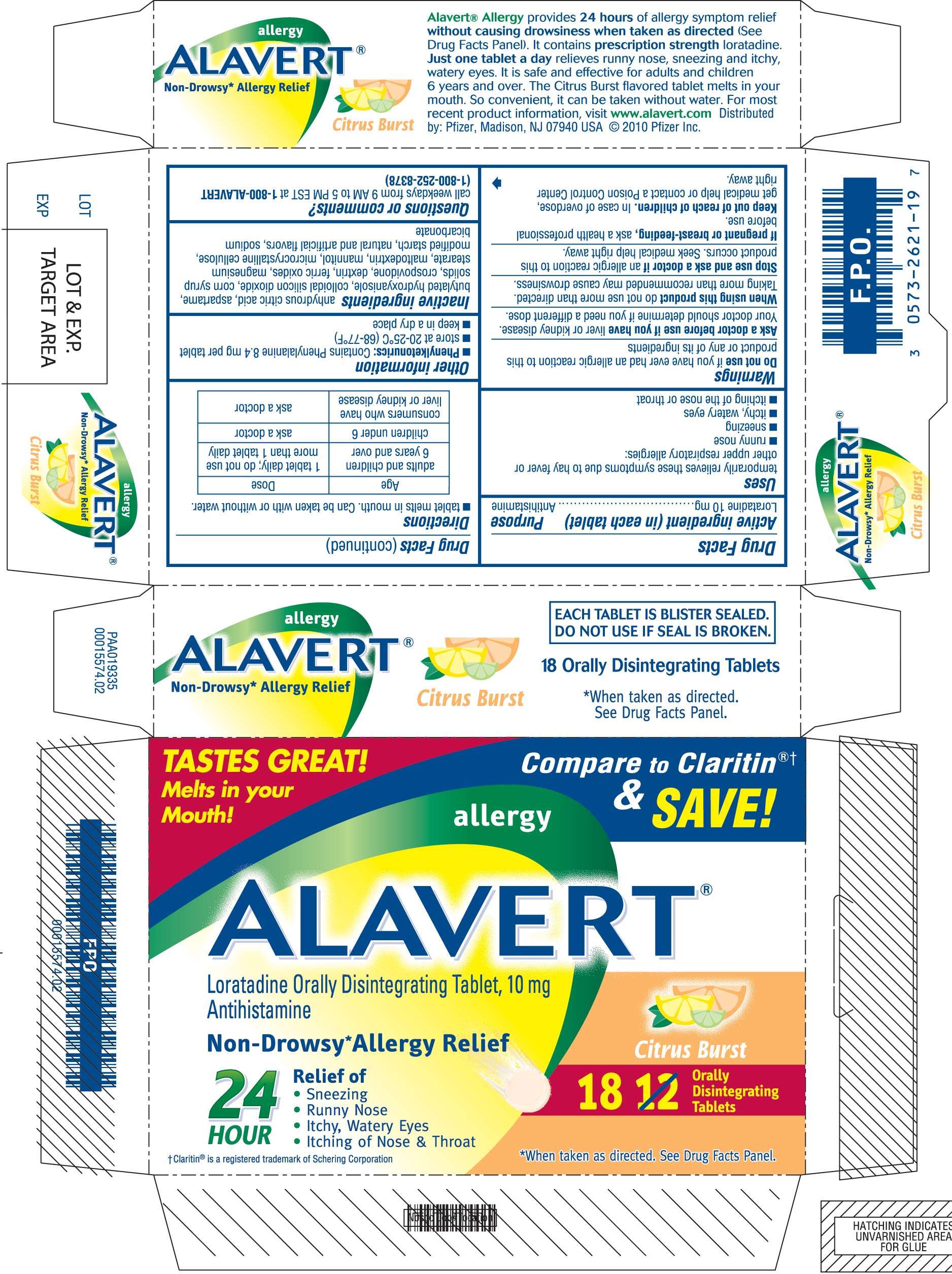 ALAVERT ALLERGY