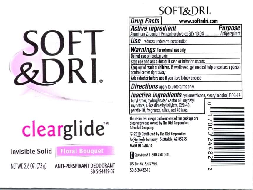 Soft and Dri Clear Glide IS Antiperspirant Floral Bouquet
