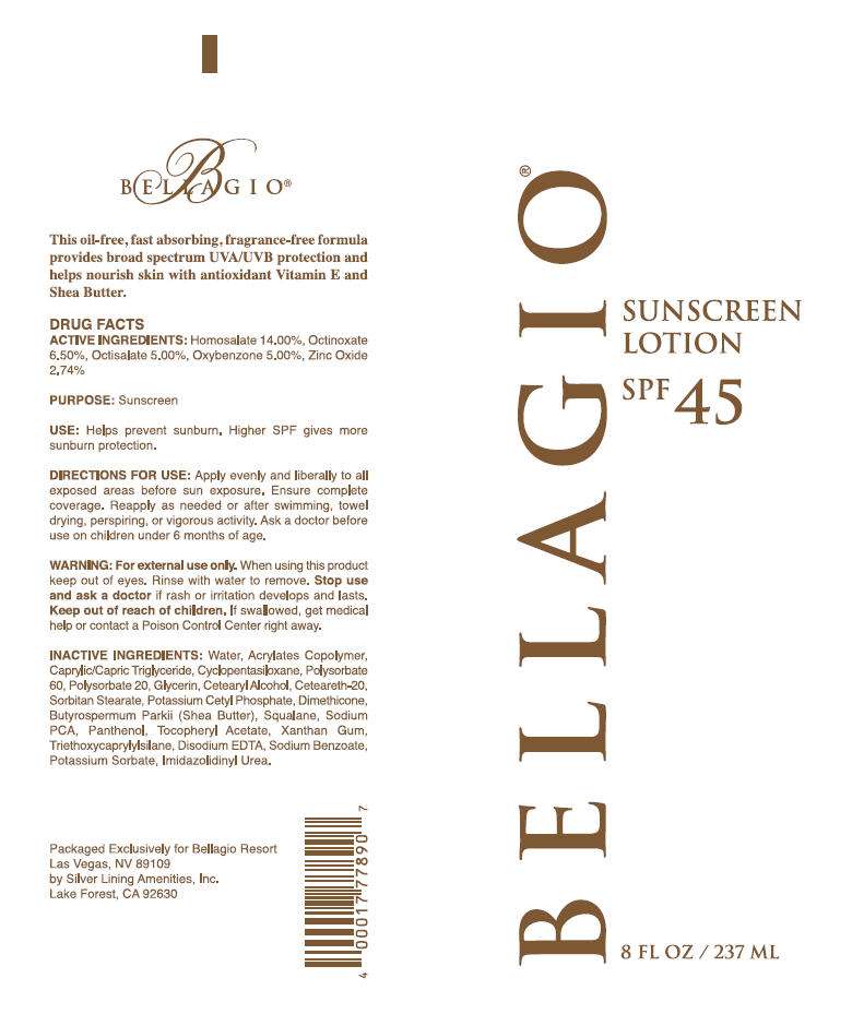 Bellagio Sunscreen SPF 45