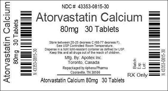 ATORVASTATIN CALCIUM