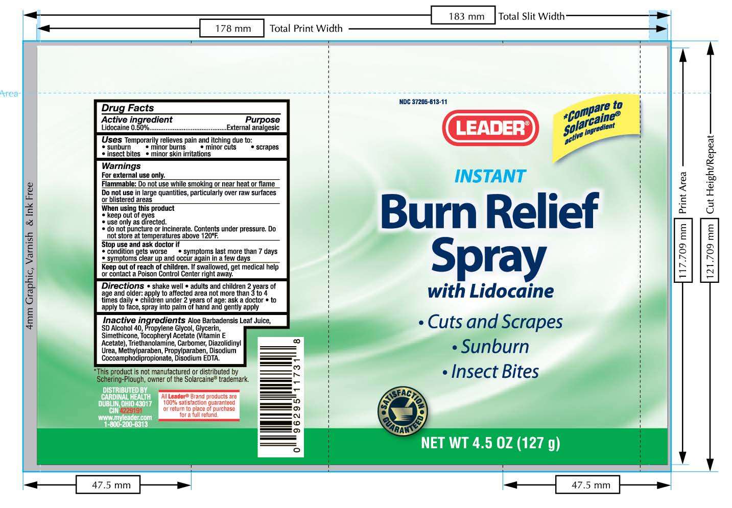 Burn Relief