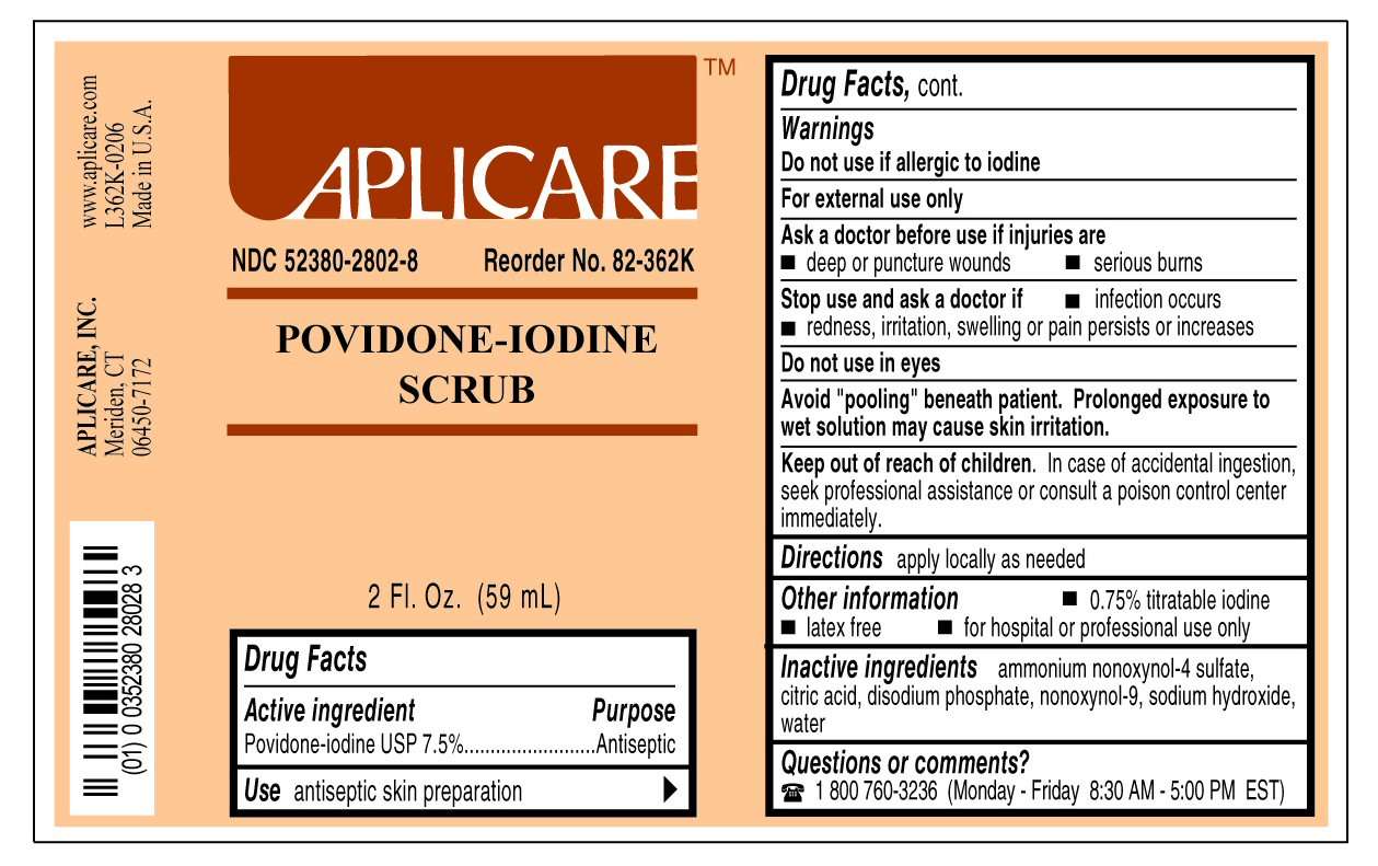 Aplicare Povidone-iodine Scrub