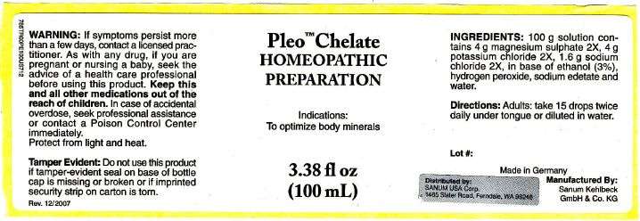 Pleo Chelate