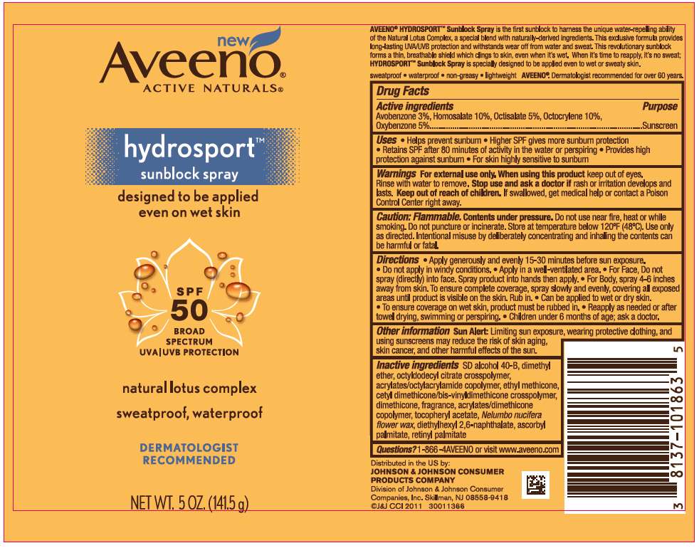 Aveeno Active Naturals Hydrosport Sunblock