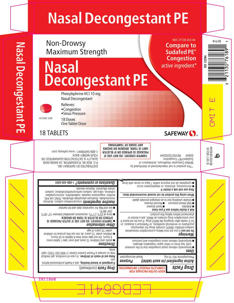 Nasal Decongestant PE