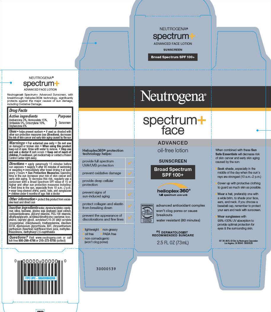 Neutrogena Spectrum Plus Face Advanced Oil Free