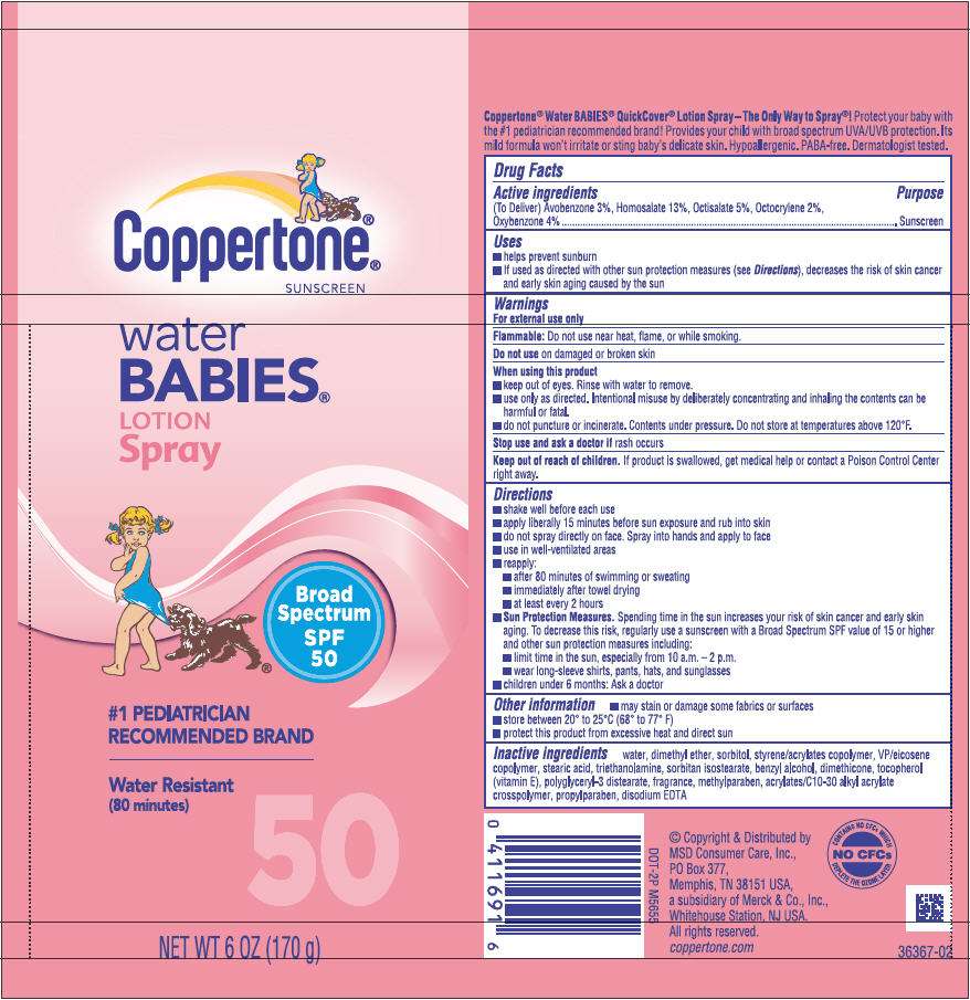 Coppertone waterBABIES Sunscreen