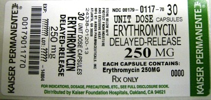 ERYTHROMYCIN