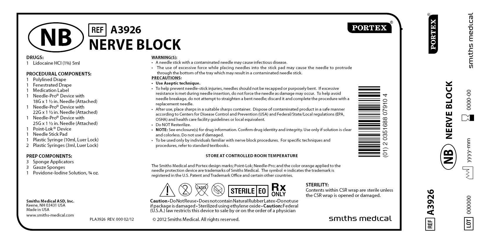 A3926 NERVE BLOCK