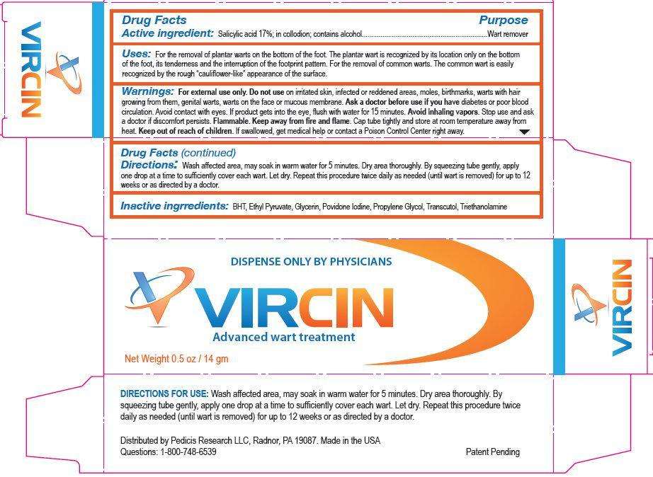 VIRCIN Advanced wart treatment