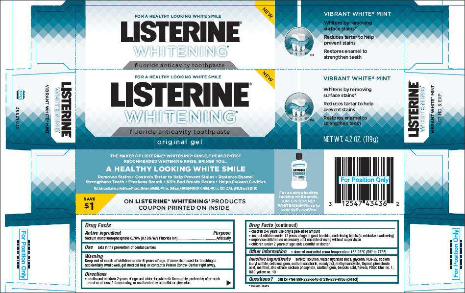 Listerine Whitening Fluoride Anticavity