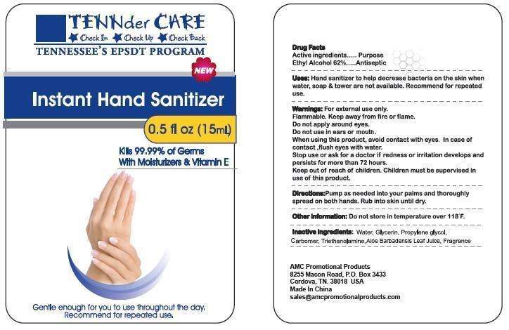 Instant Hand Sanitizer TENNder CARE