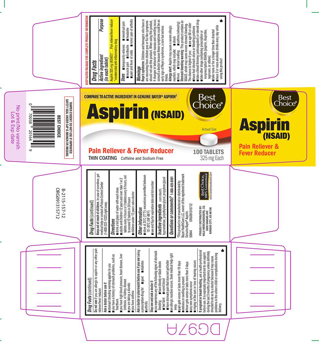 Aspirin NSAID