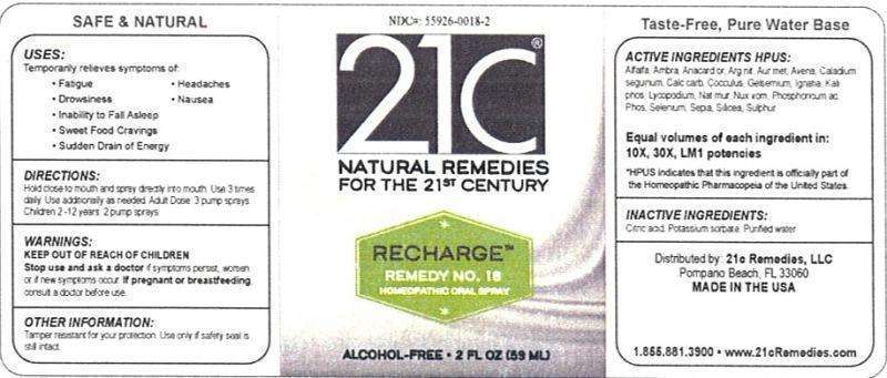 Recharge Remedy No. 18