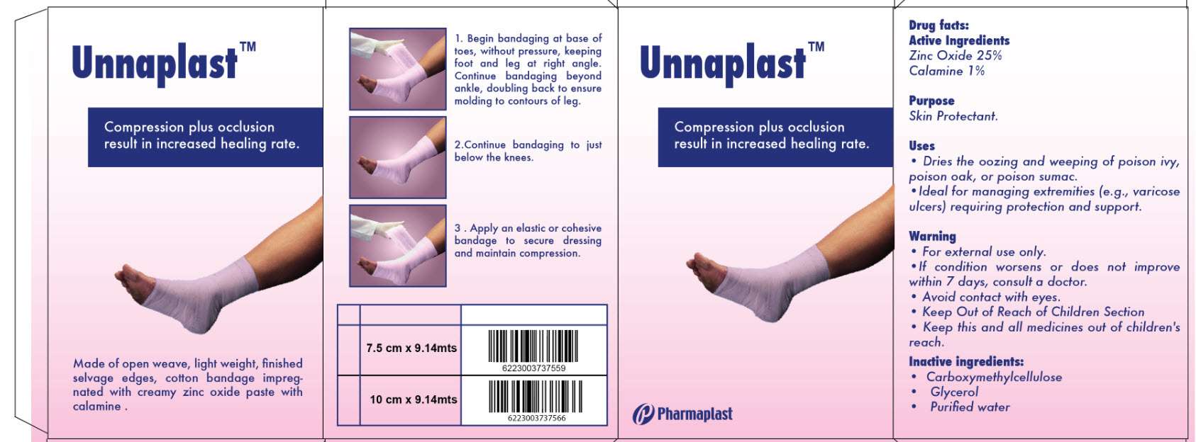 UNNAPLAST with CALAMINE