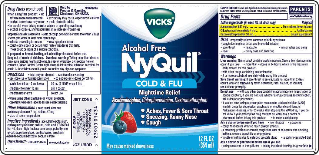 Vicks Alcohol Free NyQuil
