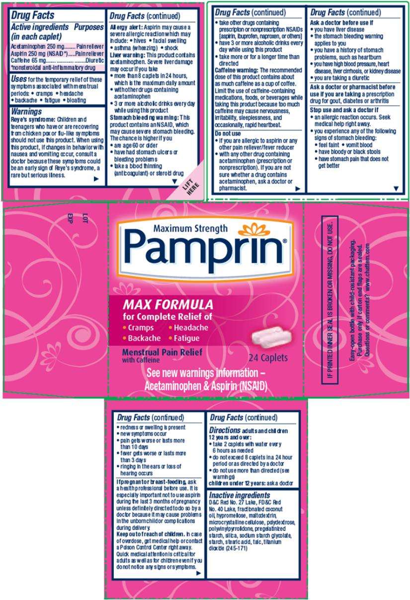 Pamprin Max Menstrual Pain Relief