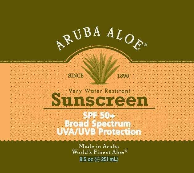 Aruba Aloe Very Water Resistant Sunscreen
