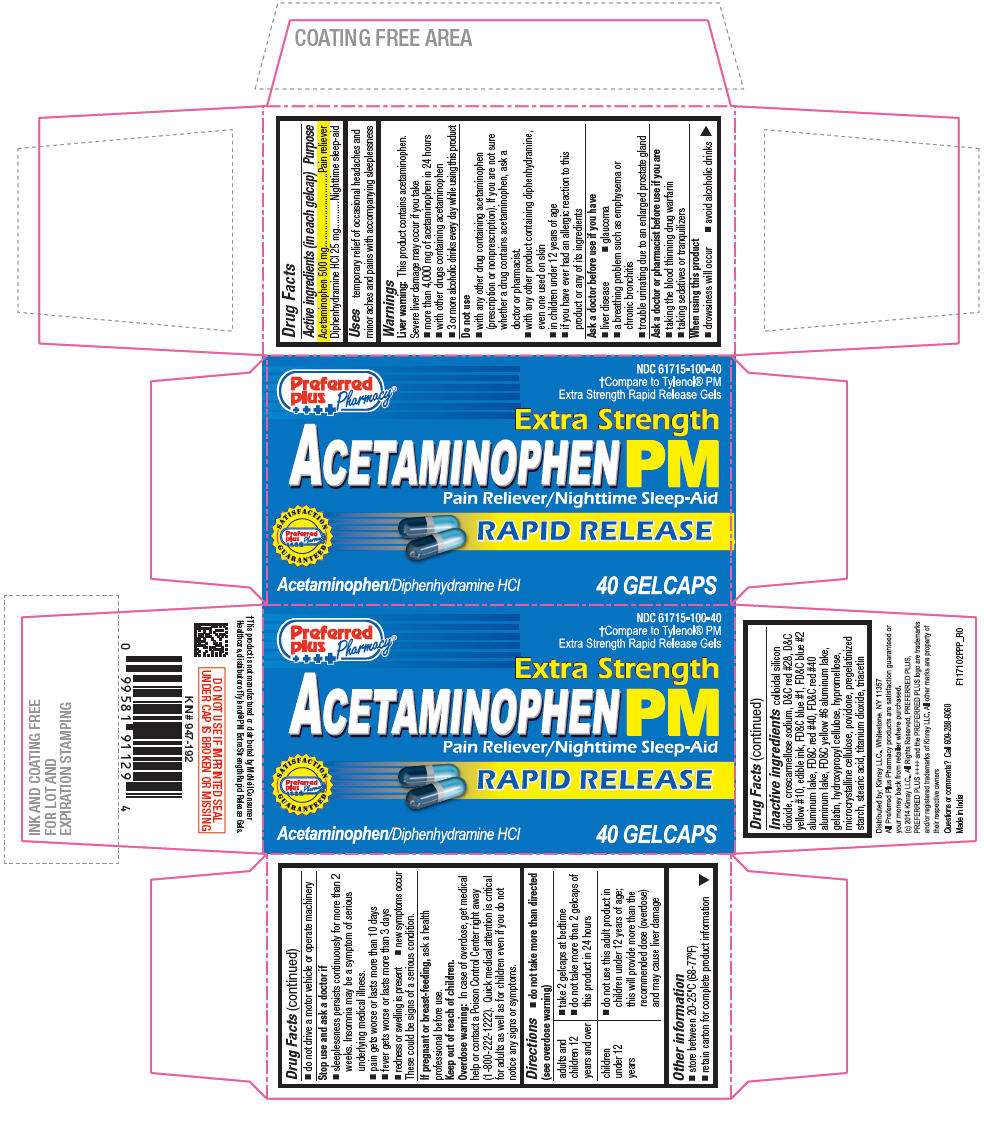 Acetaminophen PM Rapid Release