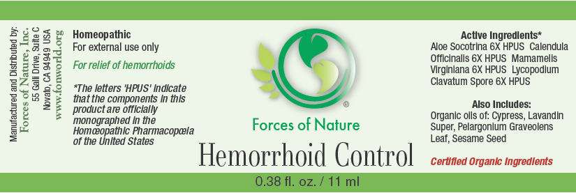Hemorrhoid Control