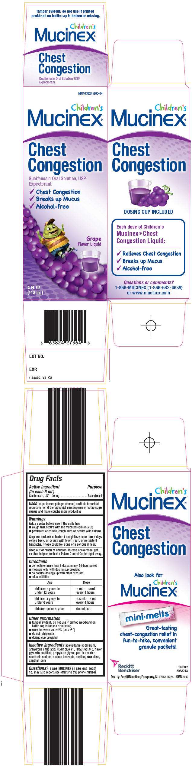 Childrens Mucinex Chest Congestion