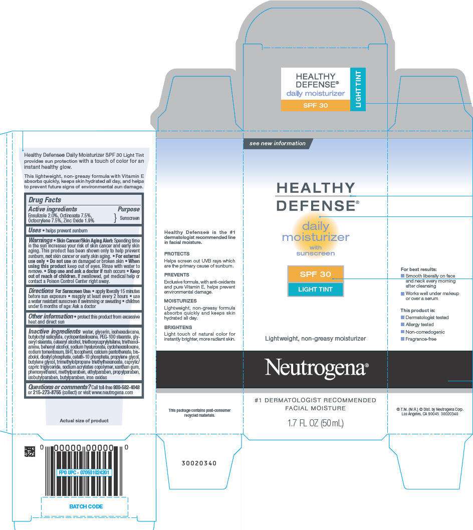 Neutrogena Healthy Defense Daily Moisturizer