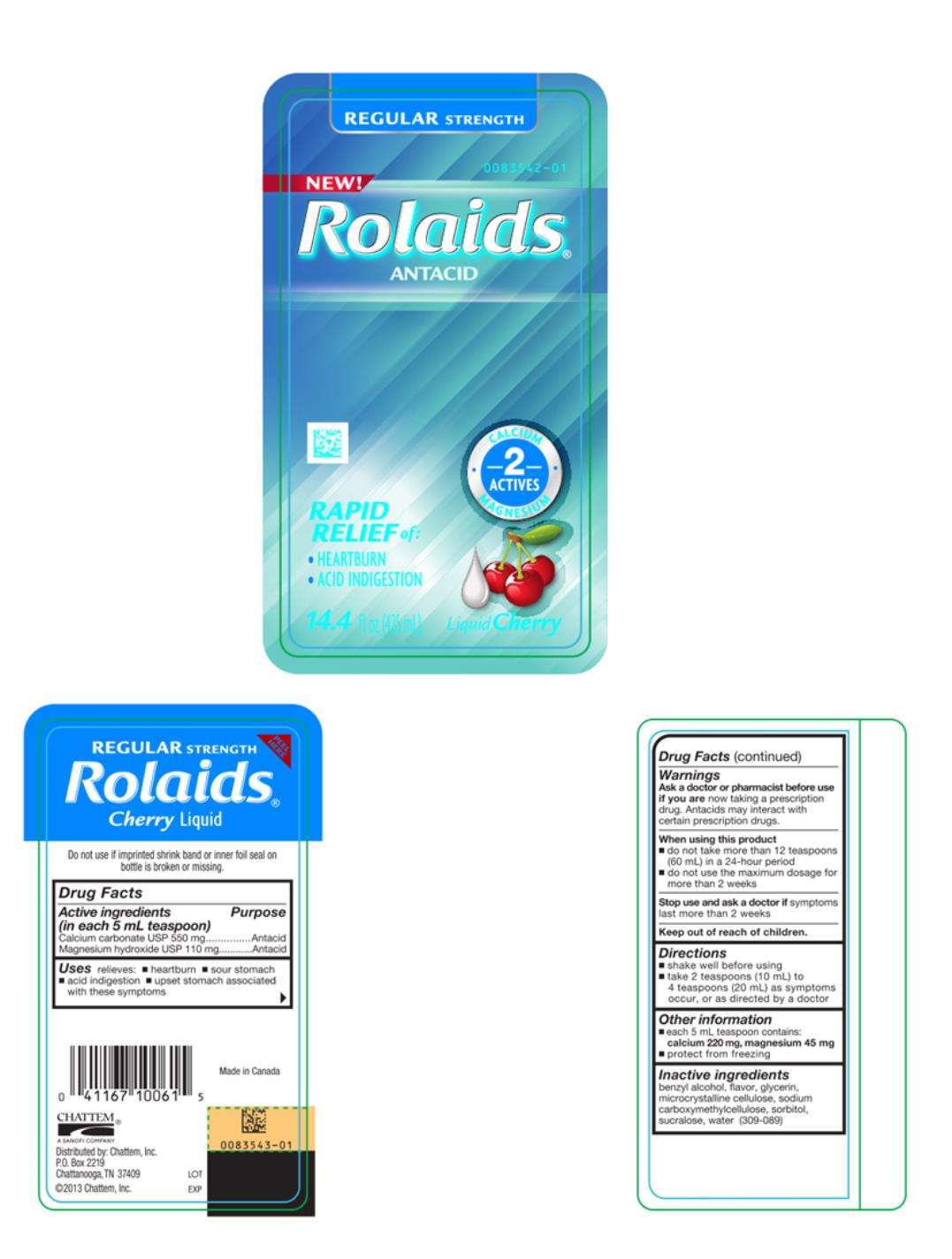 Rolaids Regular Strength- Mint