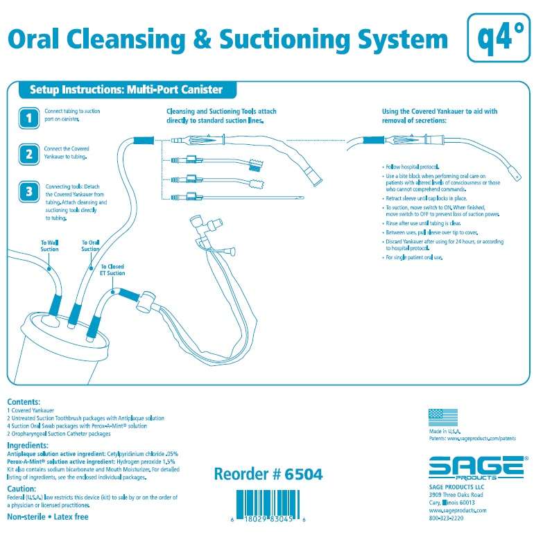 QCare Oral Cleansing and Suctioning System, Q4