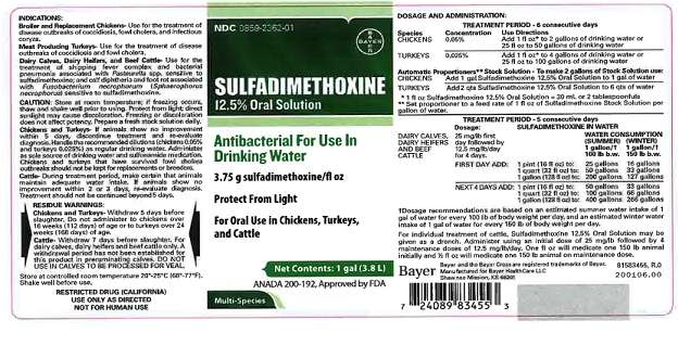 Sulfadimethoxine Oral
