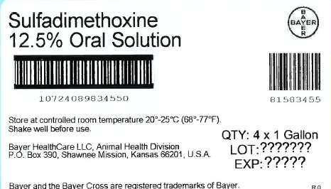 Sulfadimethoxine Oral