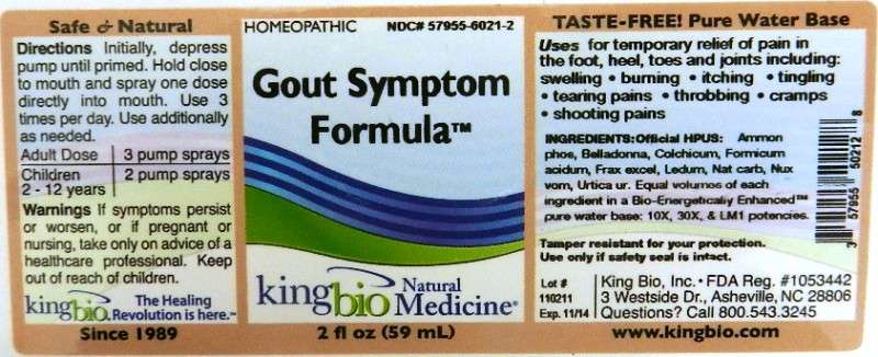Gout Symptom Formula