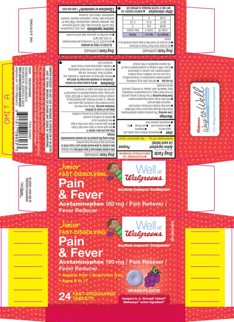 Junior Fast-Dissolving Pain and Fever