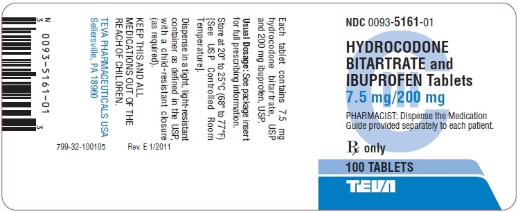 Hydrocodone Bitartrate and Ibuprofen