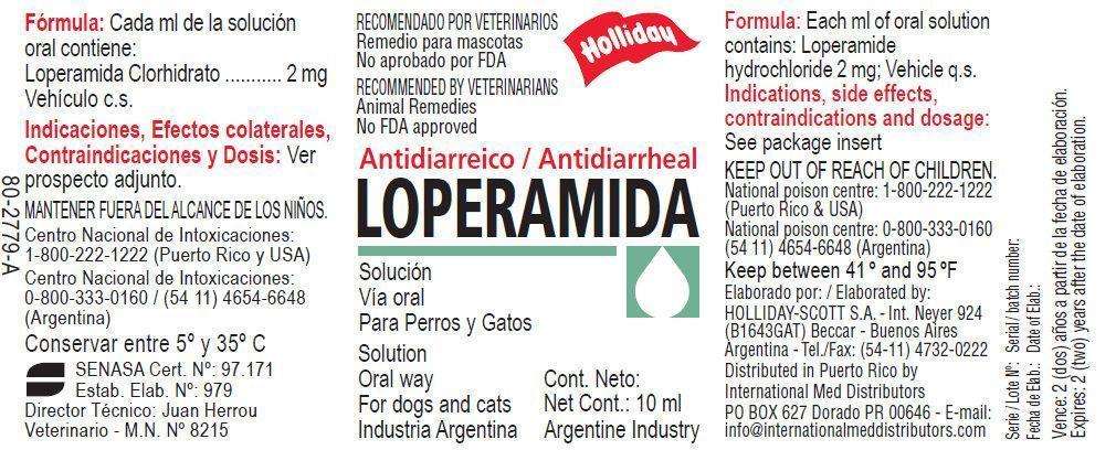 Antidiarrheal LOPERAMIDE