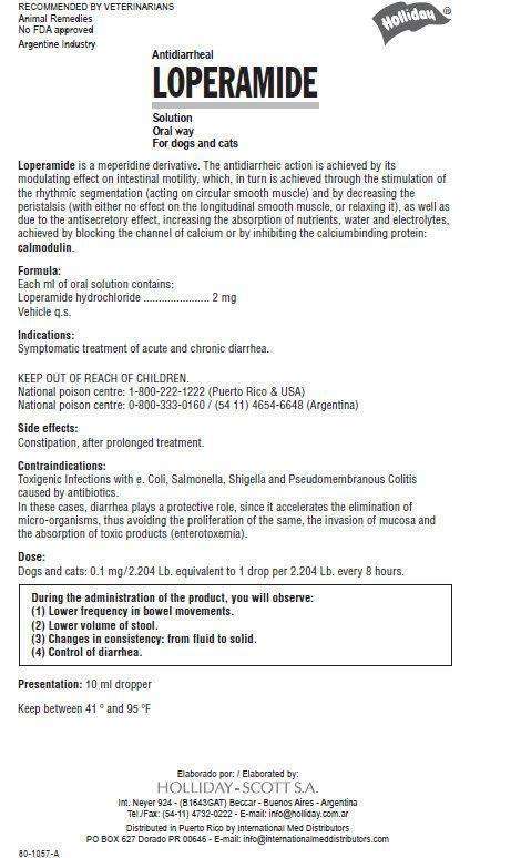 Antidiarrheal LOPERAMIDE