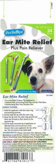 Ear Mite Relief Plus Pain Reliever