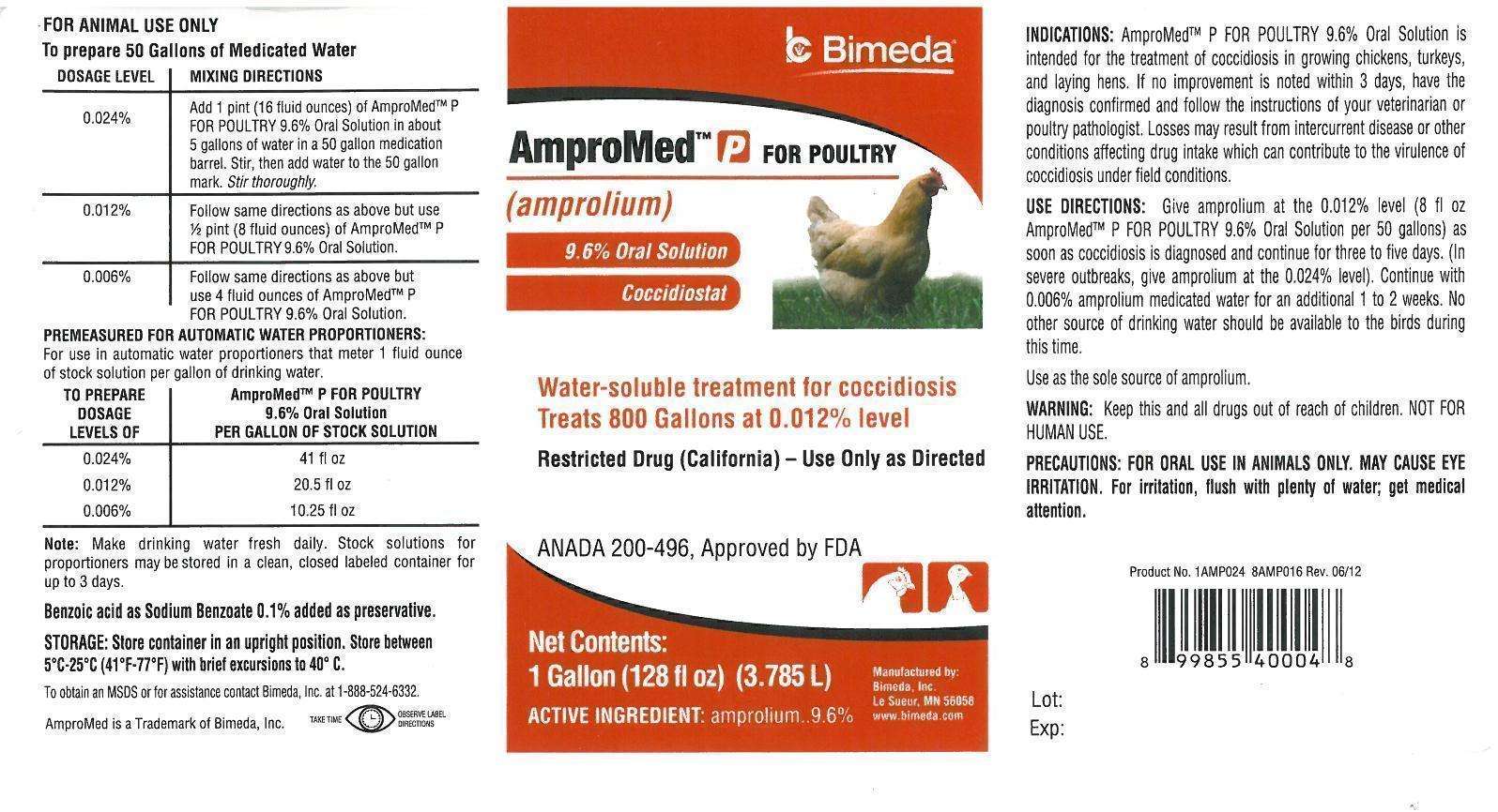 AmproMed-P FOR POULTRY