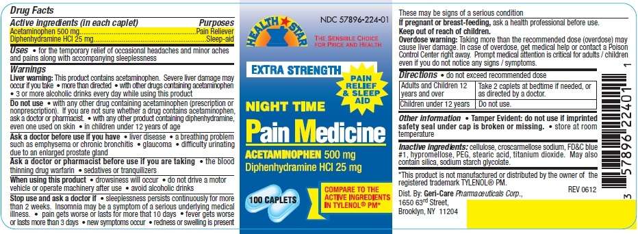 Extra Strength Night Time Pain Medicine