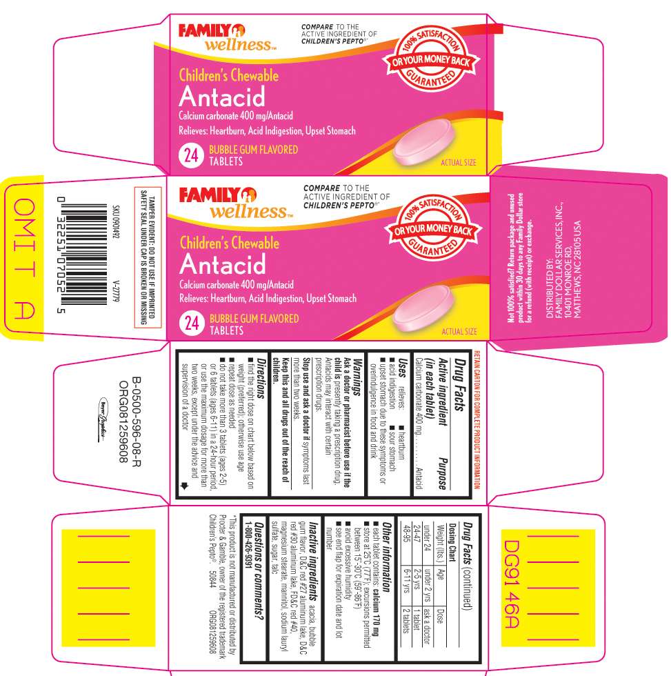 Childrens Chewable Antacid