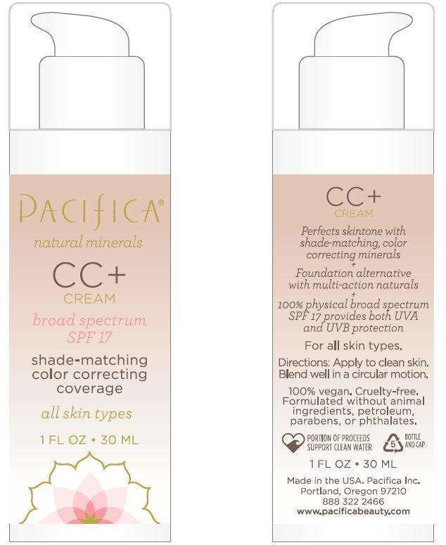 Pacifica CC broad spectrum SPF 17 MEDIUM