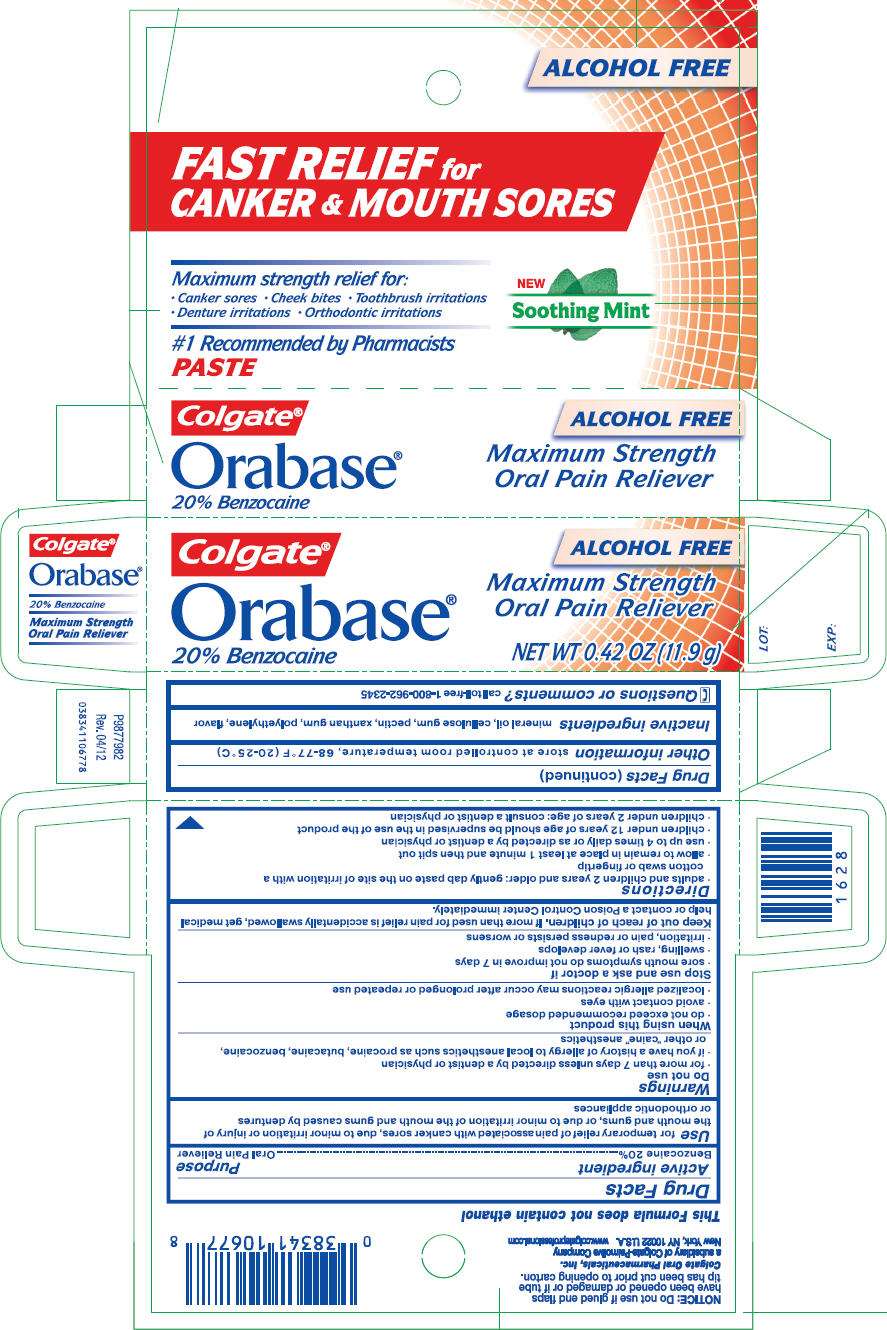 Orabase Benzocaine