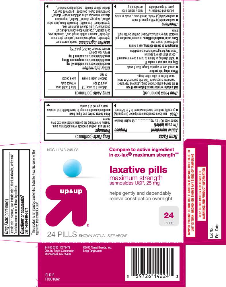 Laxative pills