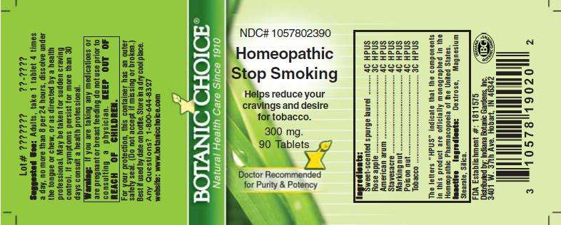 Homeopathic Stop Smoking  Formula