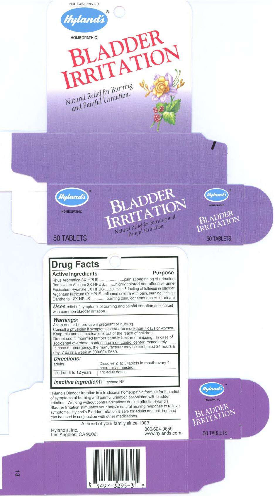 Bladder Irritation