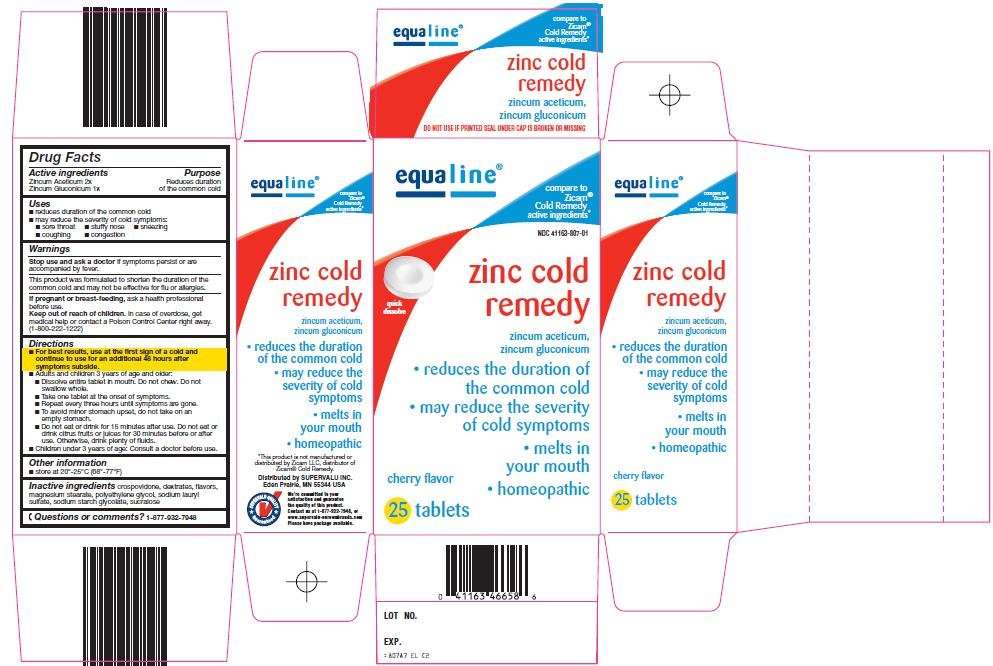 equaline zinc cold remedy