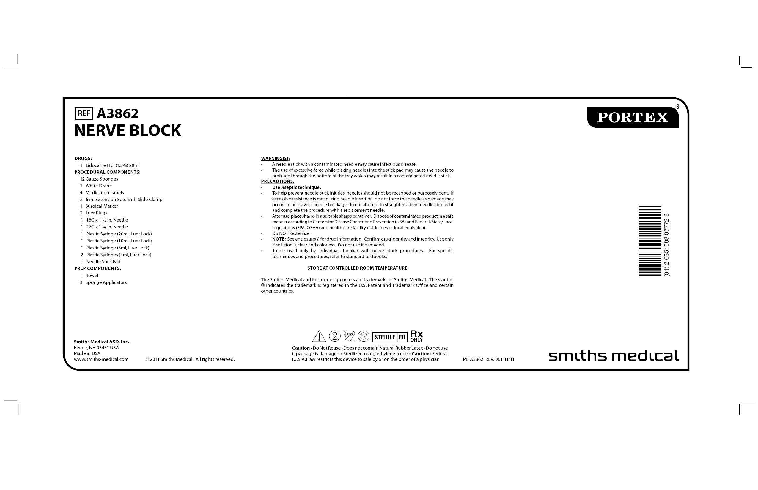 A3862 NERVE BLOCK