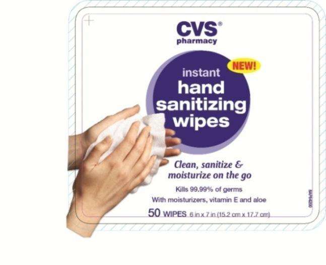 CVS pharmacy Instant Hand Sanitizing Wipes